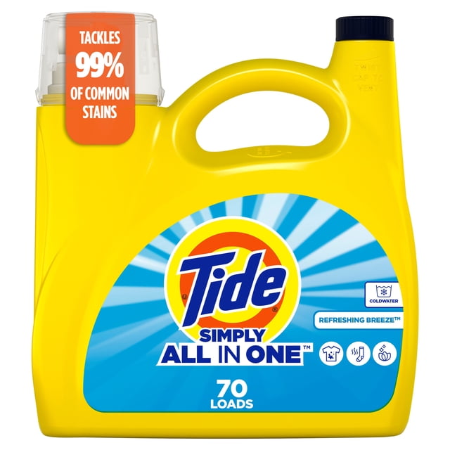 Tide Simply Laundry Detergent, Refreshing Breeze